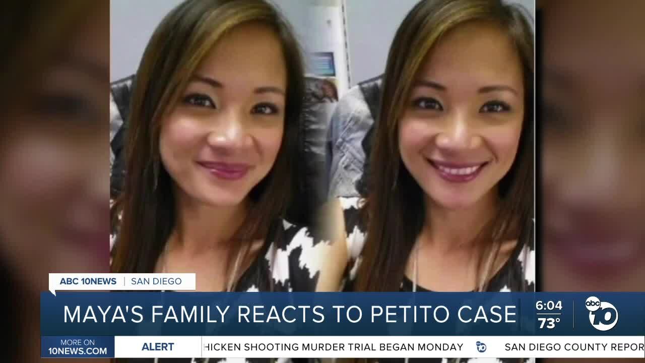 Maya Millete's family reacts to Petito case