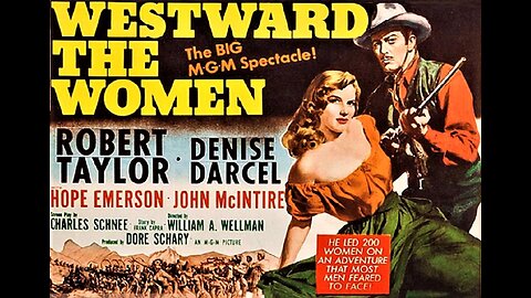 WESTWARD THE WOMEN 1951 Wagon Train of Women Travel to California FULL MOVIE in HD