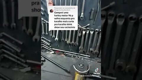 "Comprei uma Harley 96, esquenta mas eu curto demais"