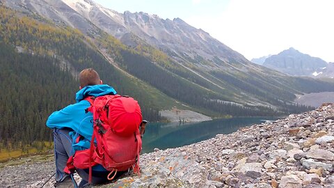 Solo Hiking Consolation Lakes in Banff National Park, Alberta, Canada