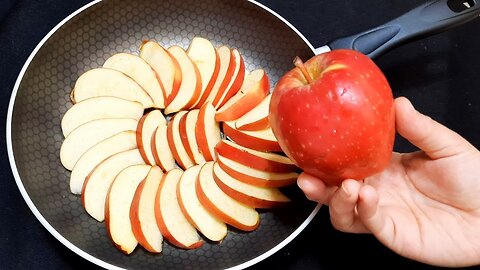 APPLE PIE RECIPE in a Pan! - *Easy and Fast*