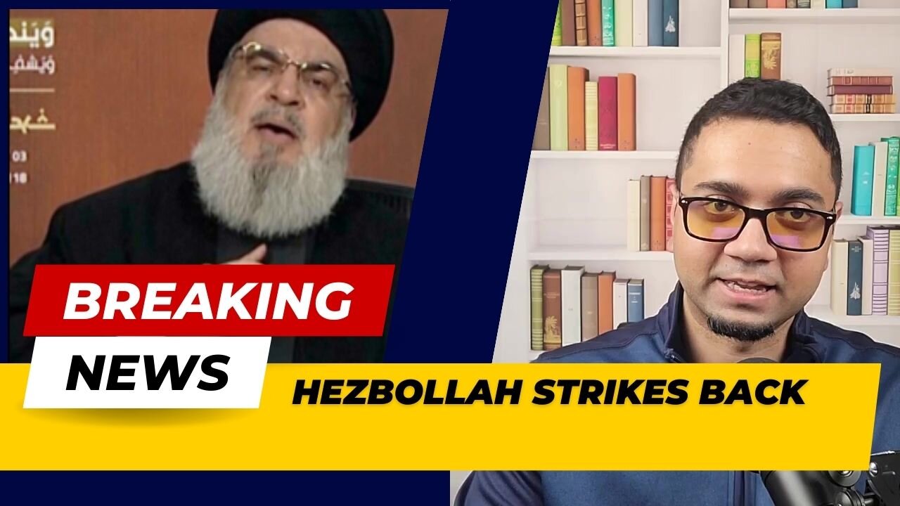 HEZBOLLAH STRIKES ISRAEL BACK! | HASSAN NASRALLAH'S SPEECH