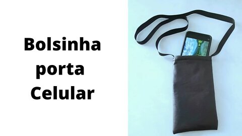 Bolsinha porta celular