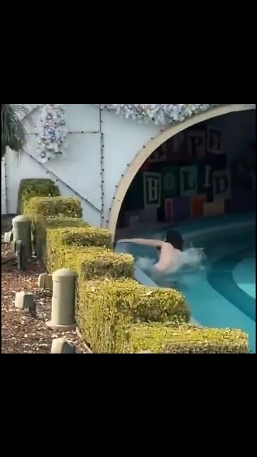 Streaker at Disneyland's It's a Small World