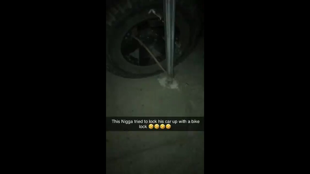 Using a bike lock on a car wheel😳😭 #wtf #funnyshorts #funnyvideo #funny #tiktok #explore #viral