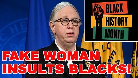 Biden's TRANSGENDER LEFTIST makes SHOCKING RACIST video!