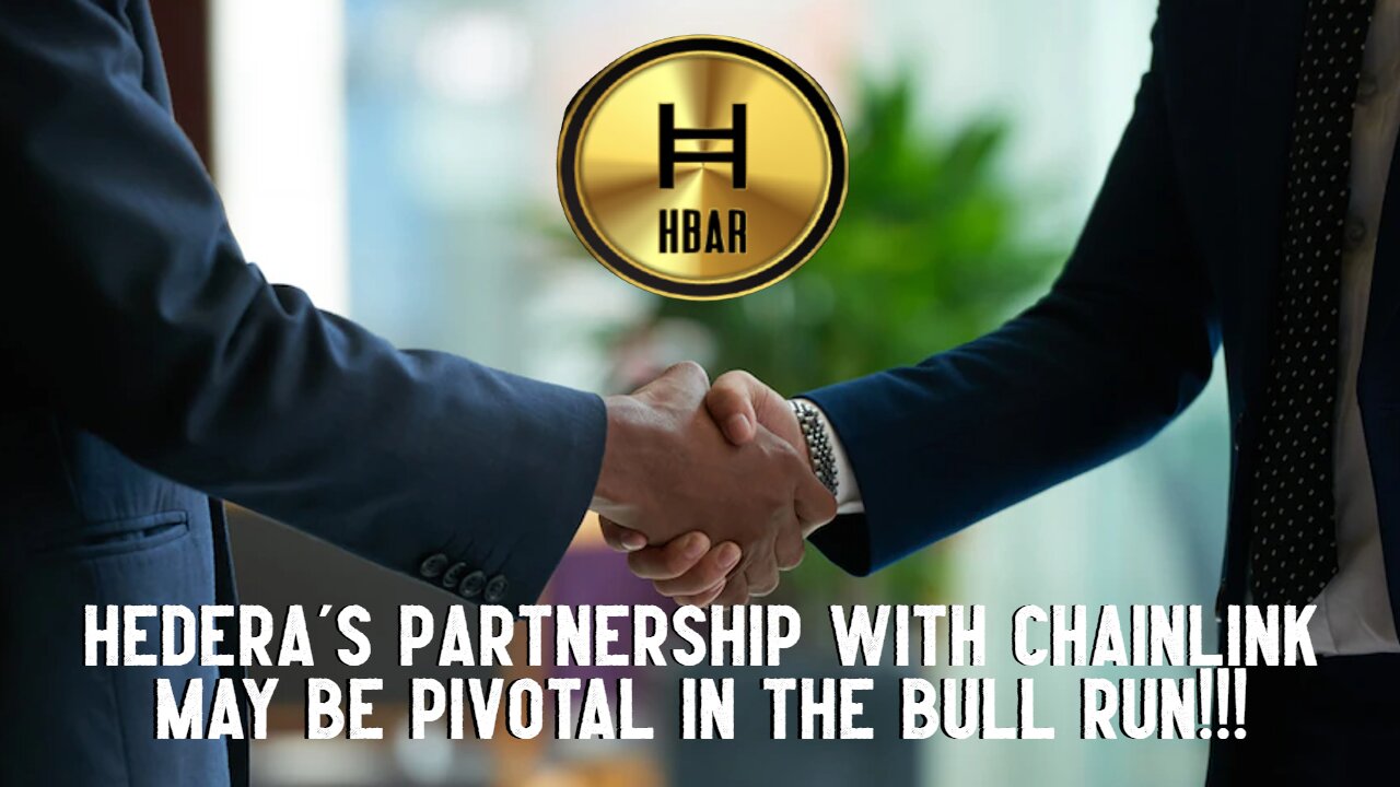 Hedera's Partnership With Chainlink Maybe PIVOTAL IN THE BULL RUN!!!