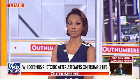 Harris Faulkner: The White House Doesn't Want To Stop Calling Trump A 'Threat'