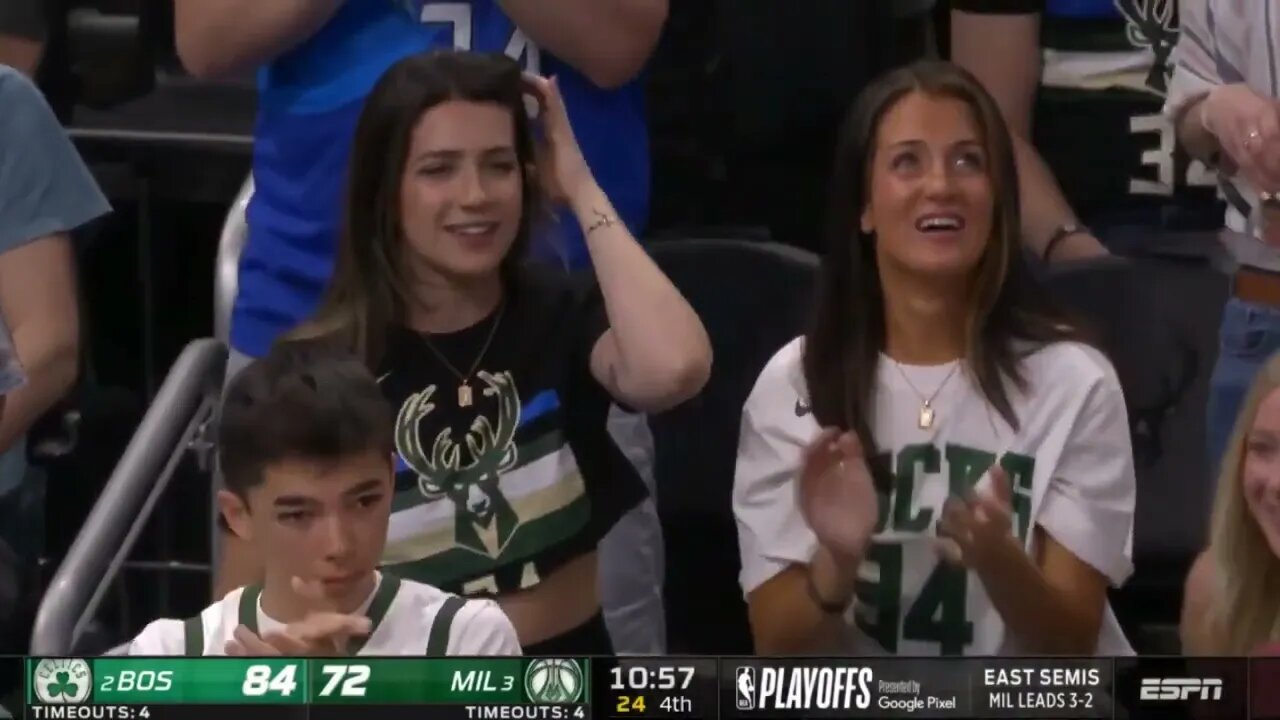 Giannis Poster DUNK on Payton Pritchard Gives the Buck a High Moral to Win This Series!