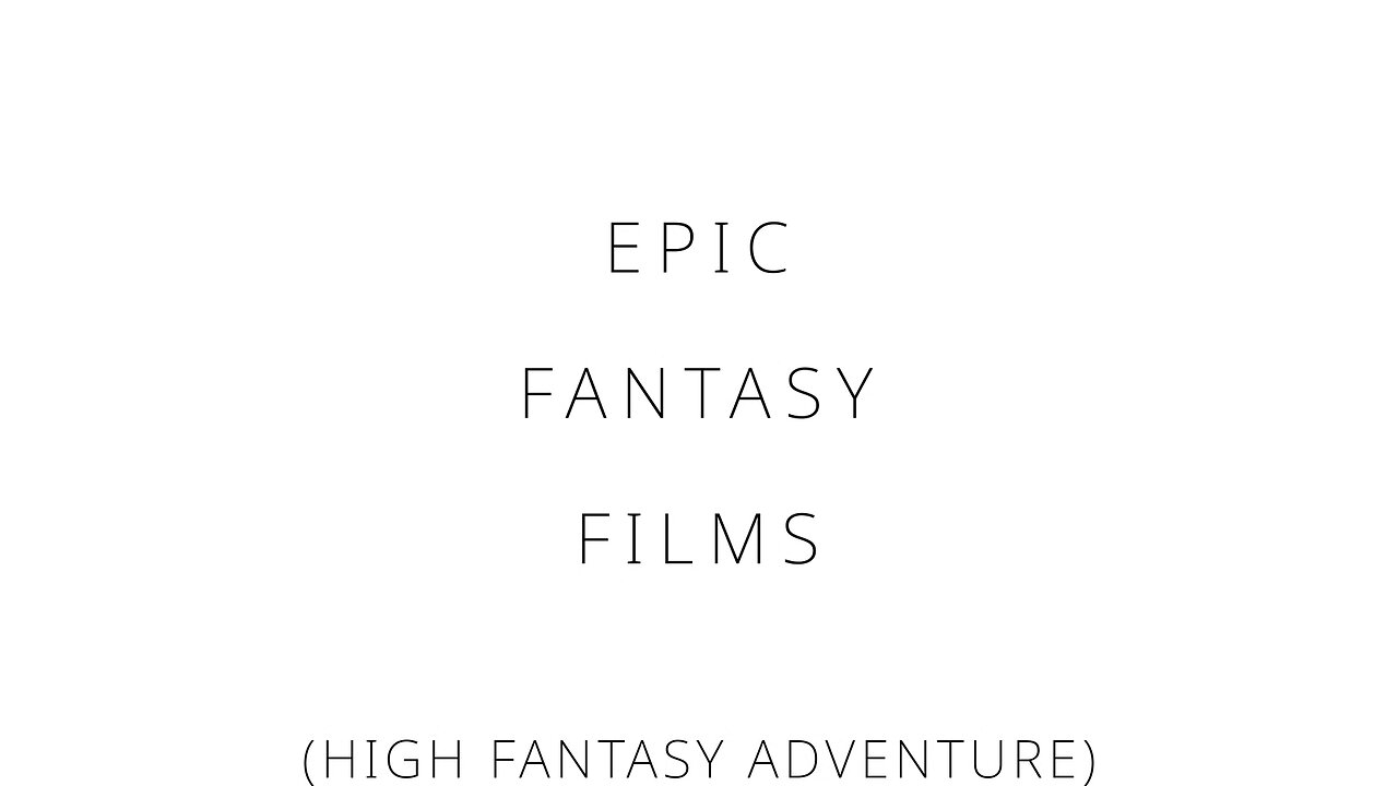 Epic fantasy films