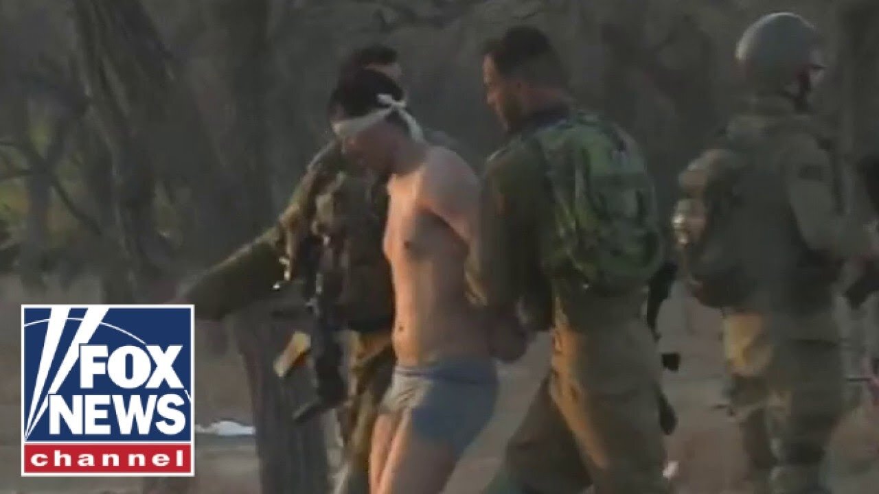 Video shows Israeli forces arresting blindfolded Palestinian man