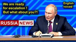 Putin: We are ready for escalation! But what about you?! Russia, BRICS 2024