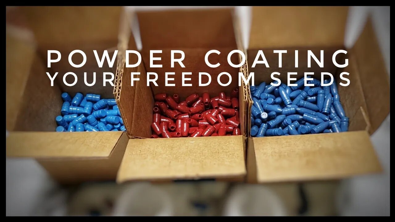 How To: Powder Coating Your Freedom Seeds - 3 Boolits - 2 Powders - Foil vs. Parchment?