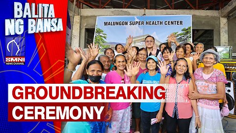 Sen. Bong Go, pinangunahan ang groundbreaking cerenomy ng super health center sa Malungon, Sarangani