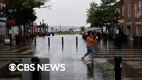 Debby remnants dump heavy rain over Northeast, listeria outbreak latest, more | CBS News Weekender