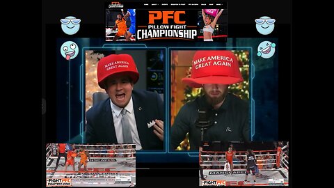 Alex Stein vs Owen Shroyer MAGA hat comparison 🤣, Pro Pillow Fight time 🥊& nice 🎶🎄🍻