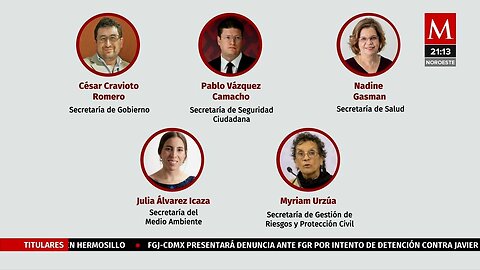 Clara Brugada anuncia los integrantes de su gabinete