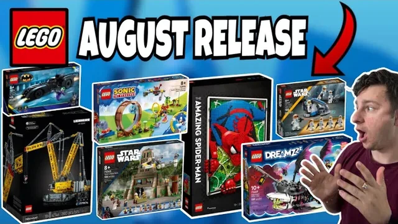 Every LEGO Set Releasing August 1st | OVER 70+ LEGO SETS