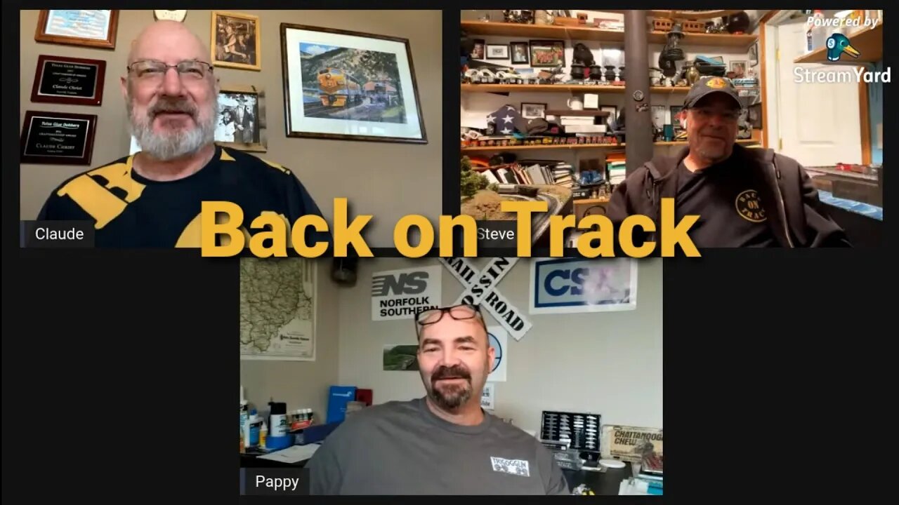 Guest appearance on the Back on Track Saturday morning show. 10 April 2021