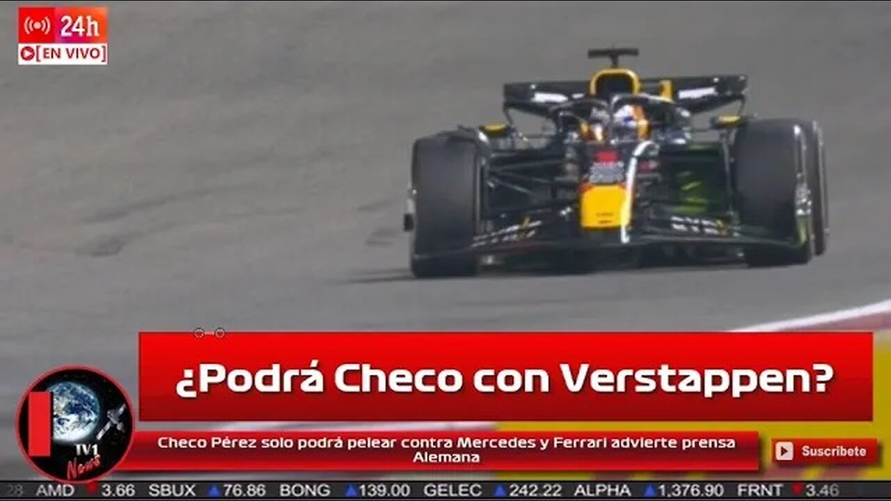 Checo Pérez 'deprimido' solo podrá pelear contra Mercedes y Ferrari advierte prensa Alemana