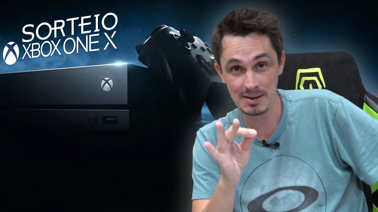 SORTEIO DE UM XBOX ONE X