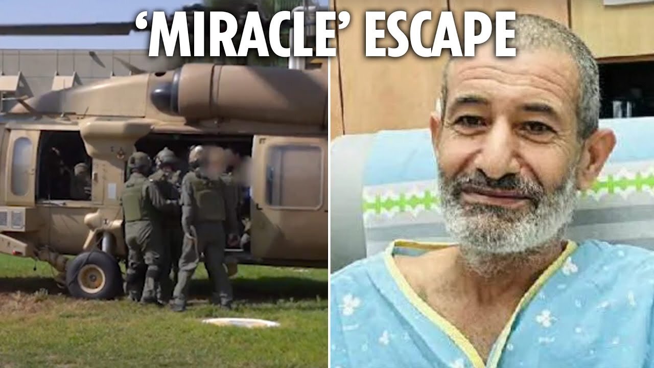 Dad-of-11 hostage rescued from Gaza by Israeli troops after ‘ESCAPING Hamas captors’