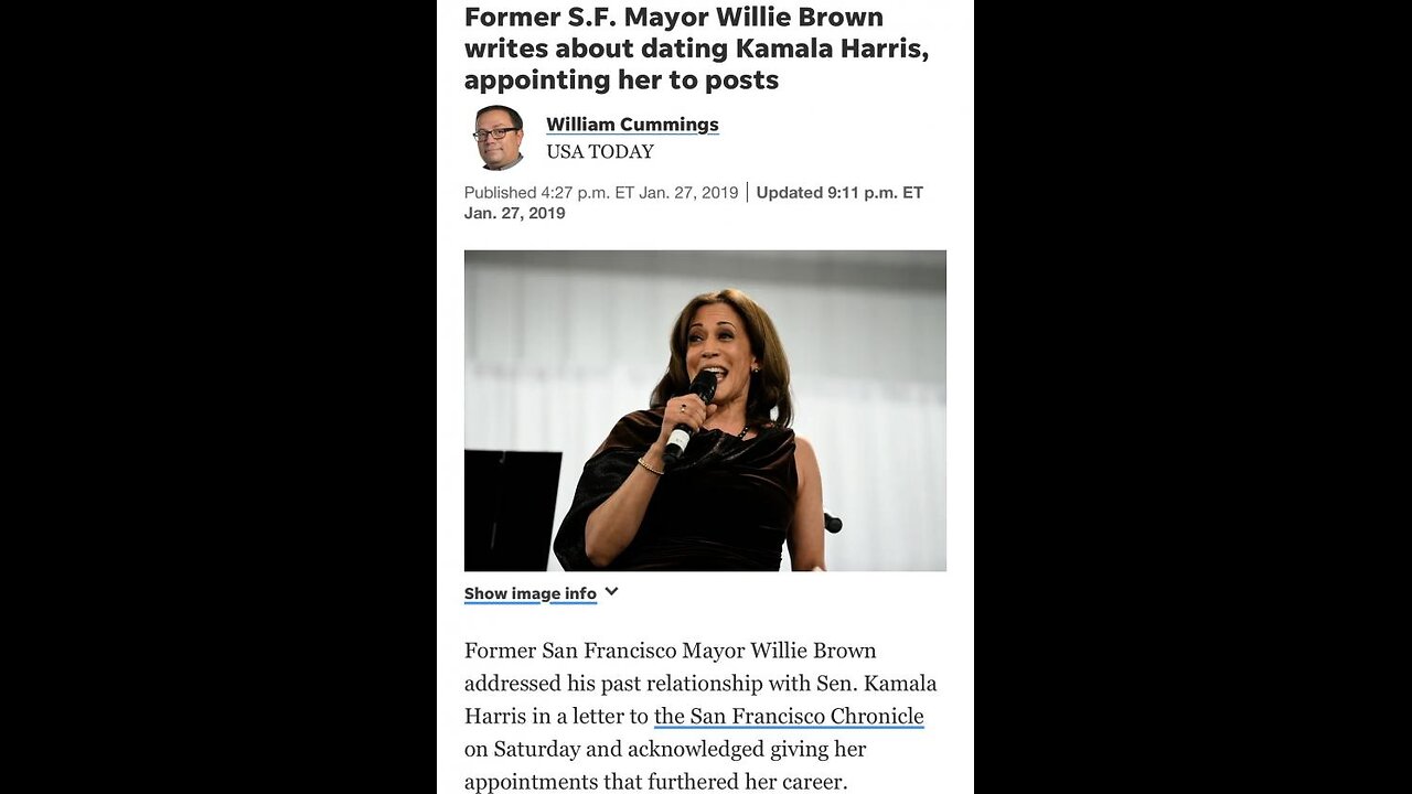 Was liberal hypocrite satanic democrat plantation cult klan Kamala Previously Married? Candace Ep 83