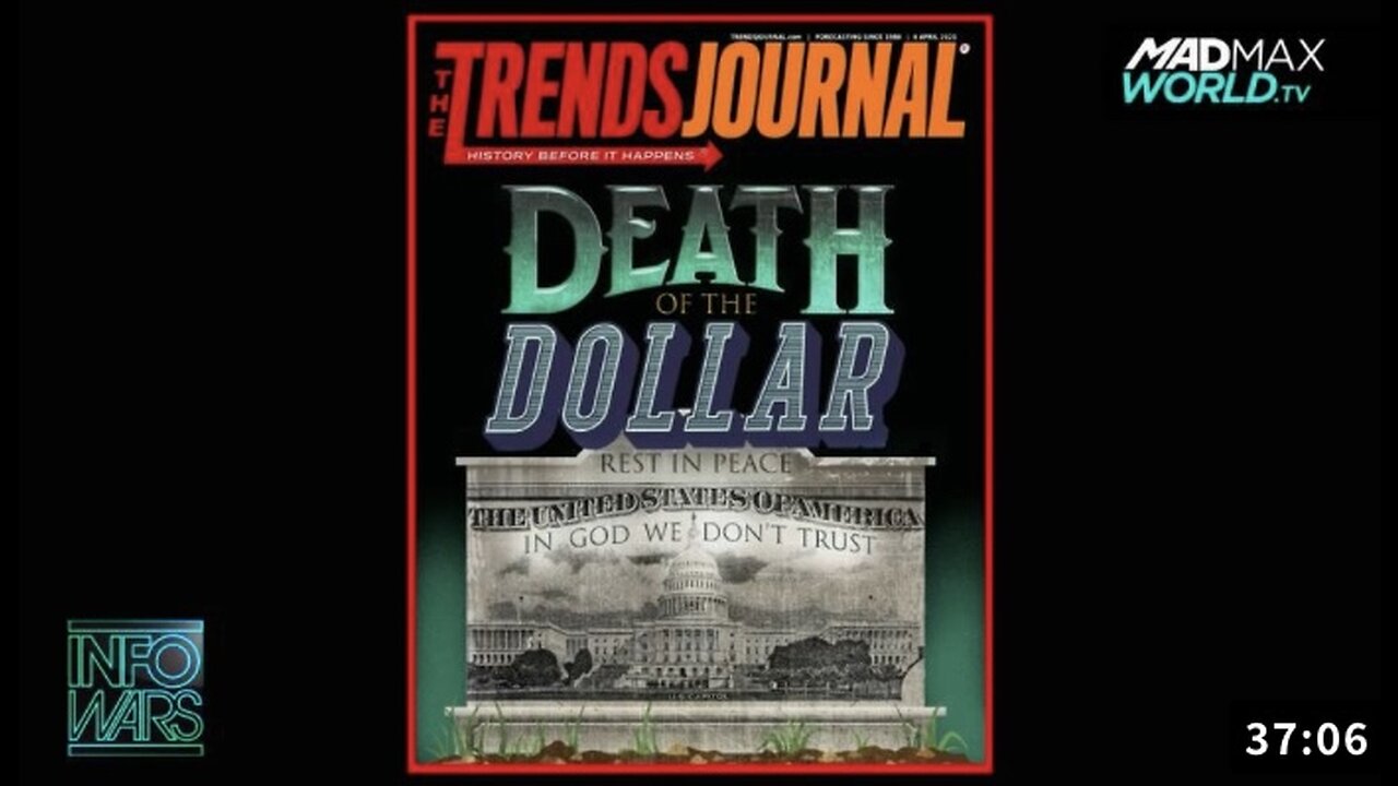 Gerald Celente Breaks Down the Death of the Dollar, and What to Expect in the Fallout