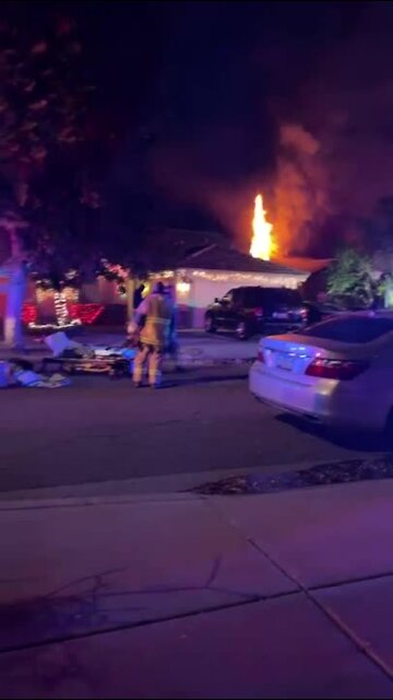 Man hospitalized after house fire near 75th Avenue and Lower Buckeye