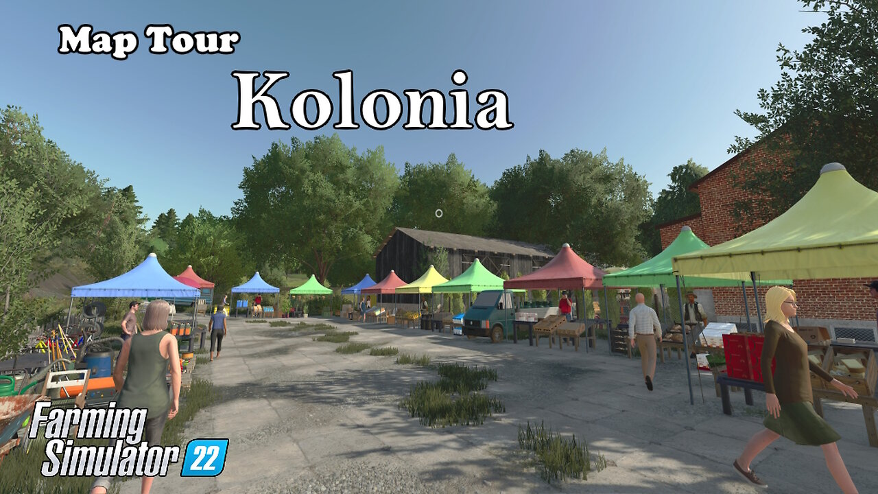 Map Tour | Kolonia | Farming Simulator 22