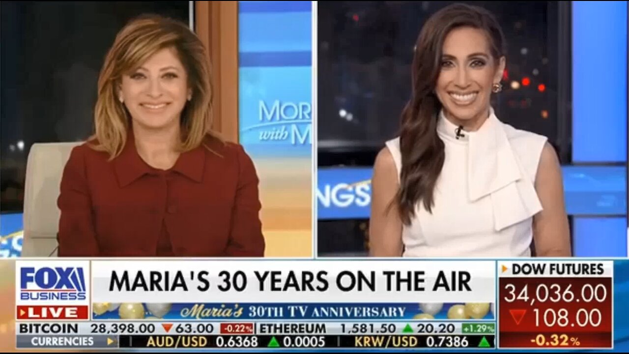 Maria Bartiromo celebrates 30 years on the air