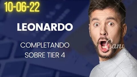 LEONARDO completando sobre TIER 4