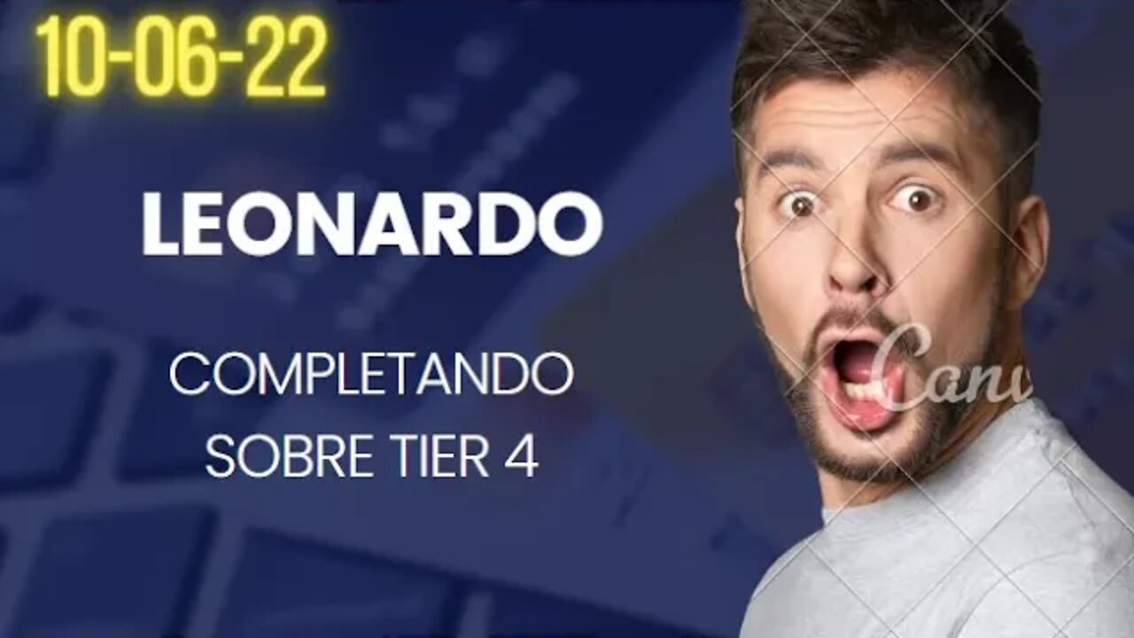 LEONARDO completando sobre TIER 4