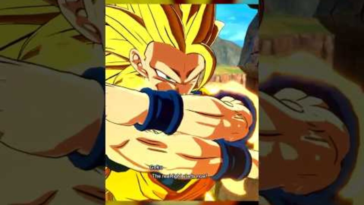 SSJ3 Goku Looks crazy in Sparking Zero