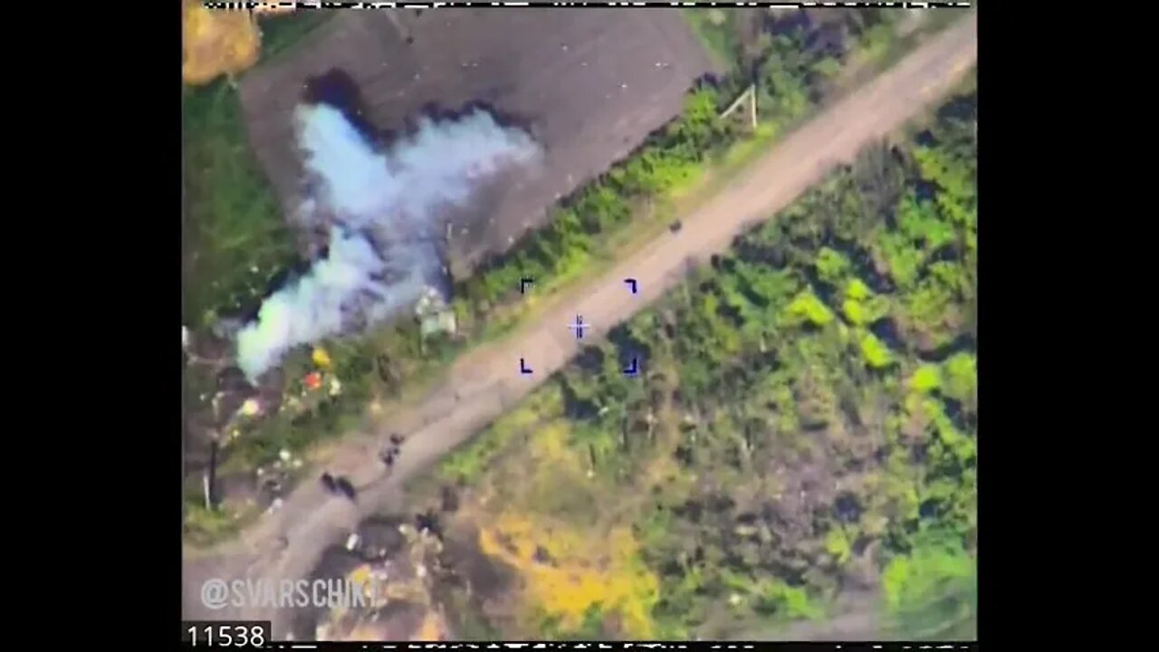 Drone Captures Destruction of Tank Near Tsupovka