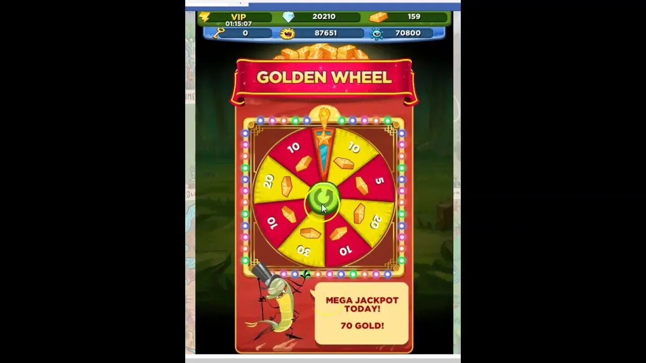 Best Fiends Golden Wheel Race Conclusion, Prize Reveal