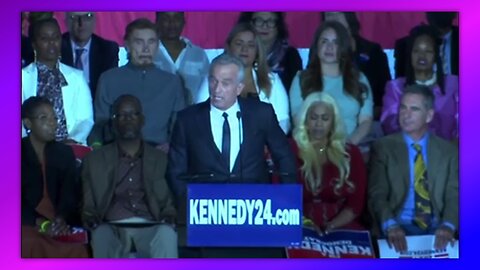 ROBERT F. KENNEDY JR. FORMALLY ANNOUNCES HE IS RUNNING FOR PRESIDENT