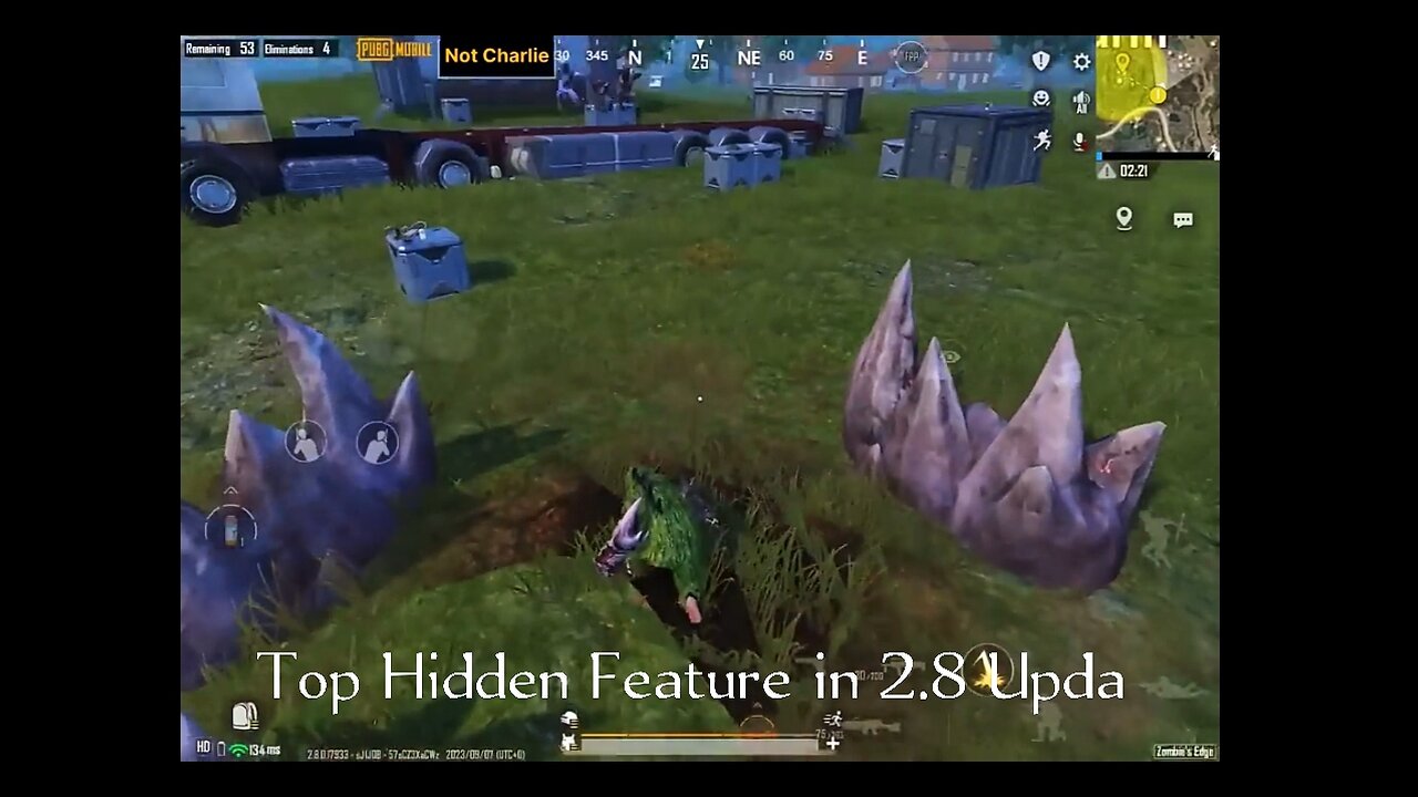 OMg 😱 2.8 Update Top Hidden Features _ _ Fly Super Power _ Pubgm