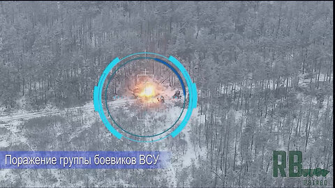 Russian "🅾️" group artillery strike to the current position of Ukrainian soldiers