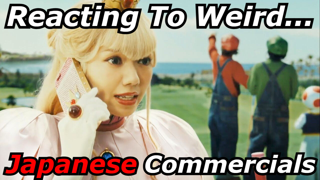 Reacting To Weird Japanese Commercials!