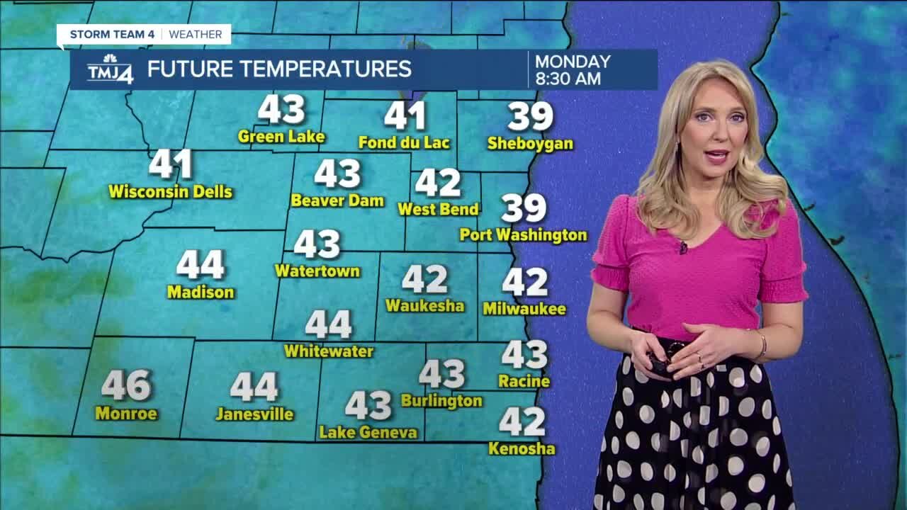 Mild Monday ahead