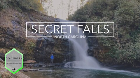 Secret Falls, Highlands, NC -- 4K Cinematic