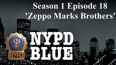 NYPD Blue Commentary S1 E18