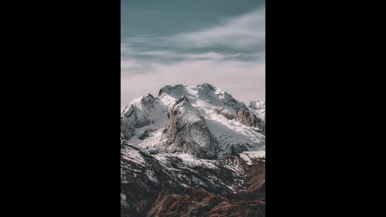 Beautiful Mountain Drone Footage