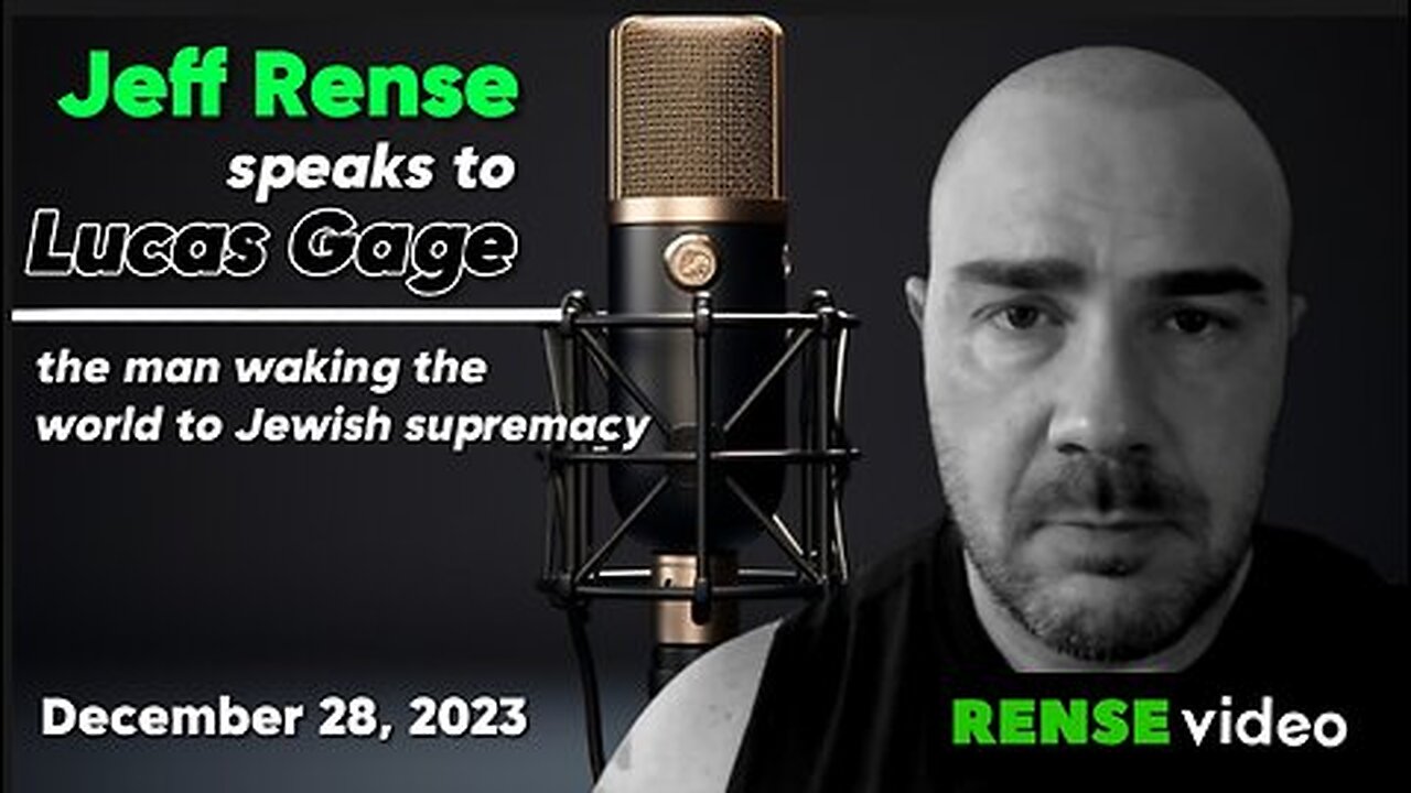 Jeff Rense Speaks to Lucas Gage. 12-28-2023 Censorship and Global War For Truth