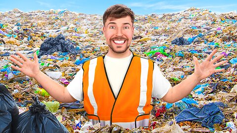 I Cleaned The World’s Dirtiest Beach #TeamSeas😱😱