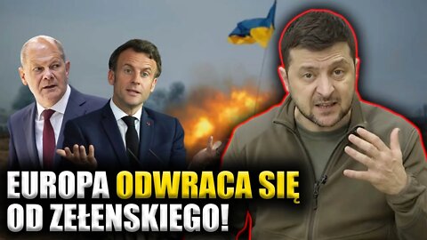 Europa ODWRACA SIĘ od Zełenskiego! Politycy KŁAMIĄ o wsparciu i wysyłanym sprzęcie...