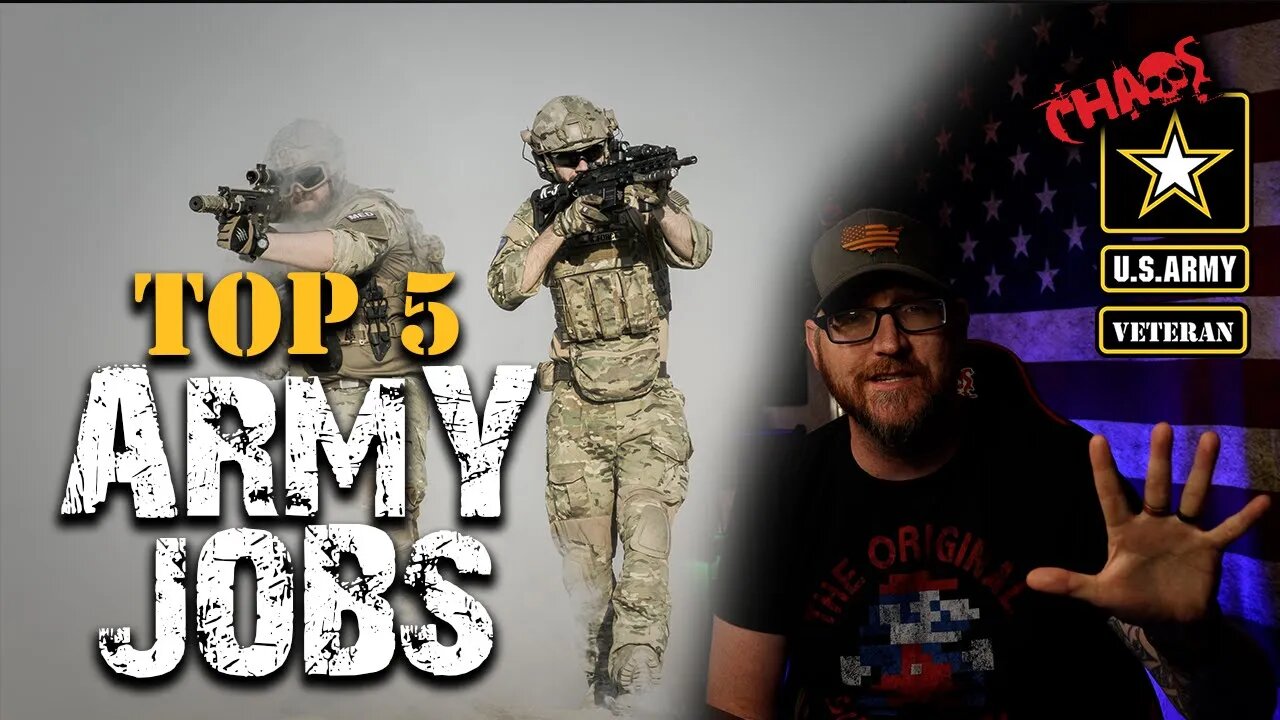 TOP 5 ARMY JOBS: Best MOS in the Army?