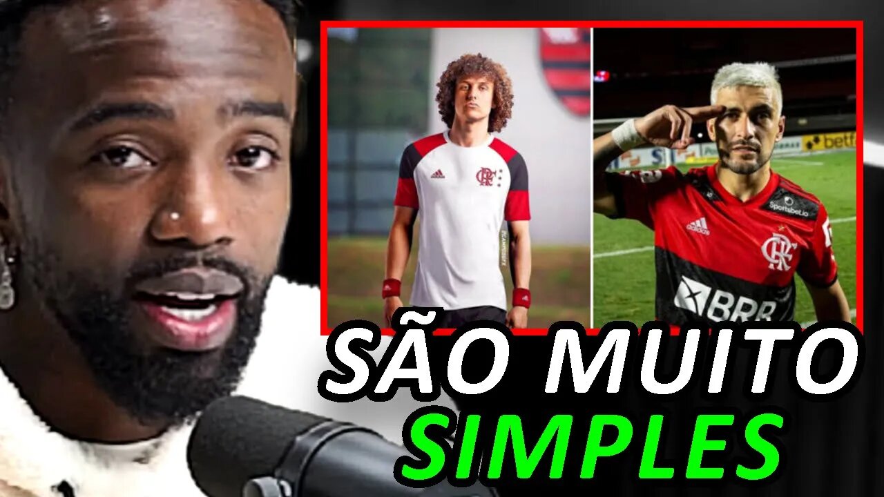 NEGRETE SOBRE ARRASCAETA E DAVI LUIZ (NEGRETE - Flow Sport Club #98) FlowPah Cortes