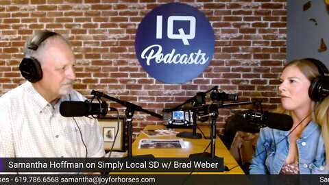 Samantha Hoffman LIVE on Simply Local San Diego with Brad Weber